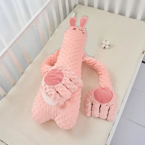 Baby Sleeping Pillow for Newborn Patting Doll with Soothing Palm Remote Control Electric Baby Hand Pillow Soothing Palm Patting