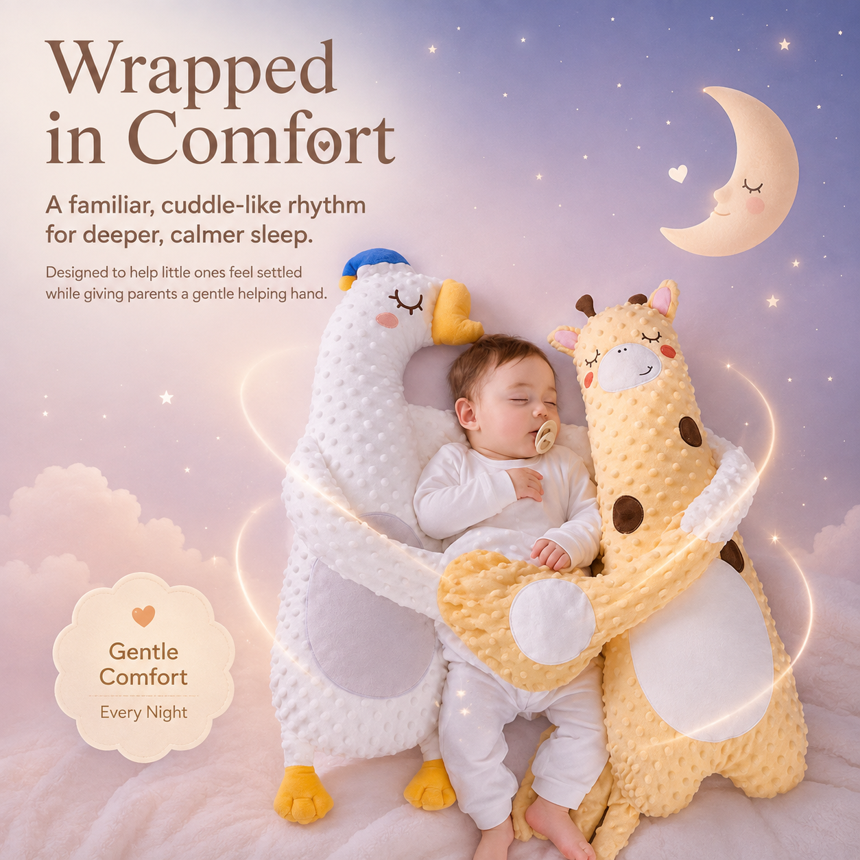 Bunny bow patting toy